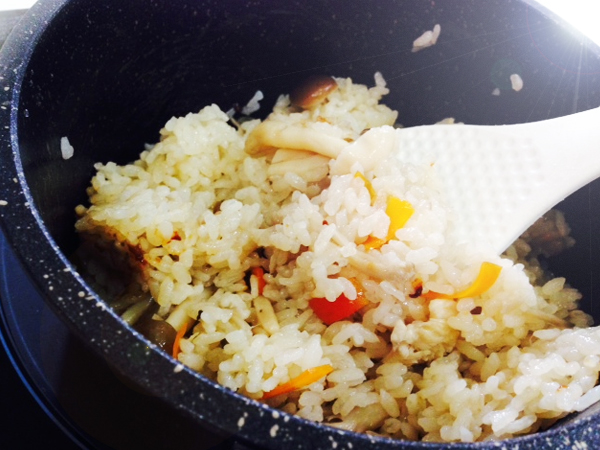 きのこ三昧炊き込み御飯