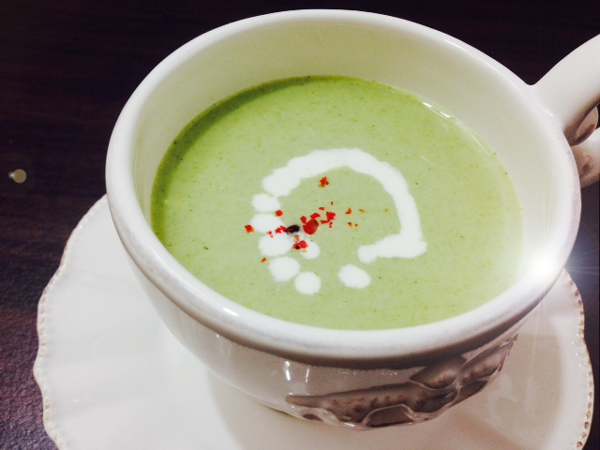 ブロッコリーのポタージュスープ